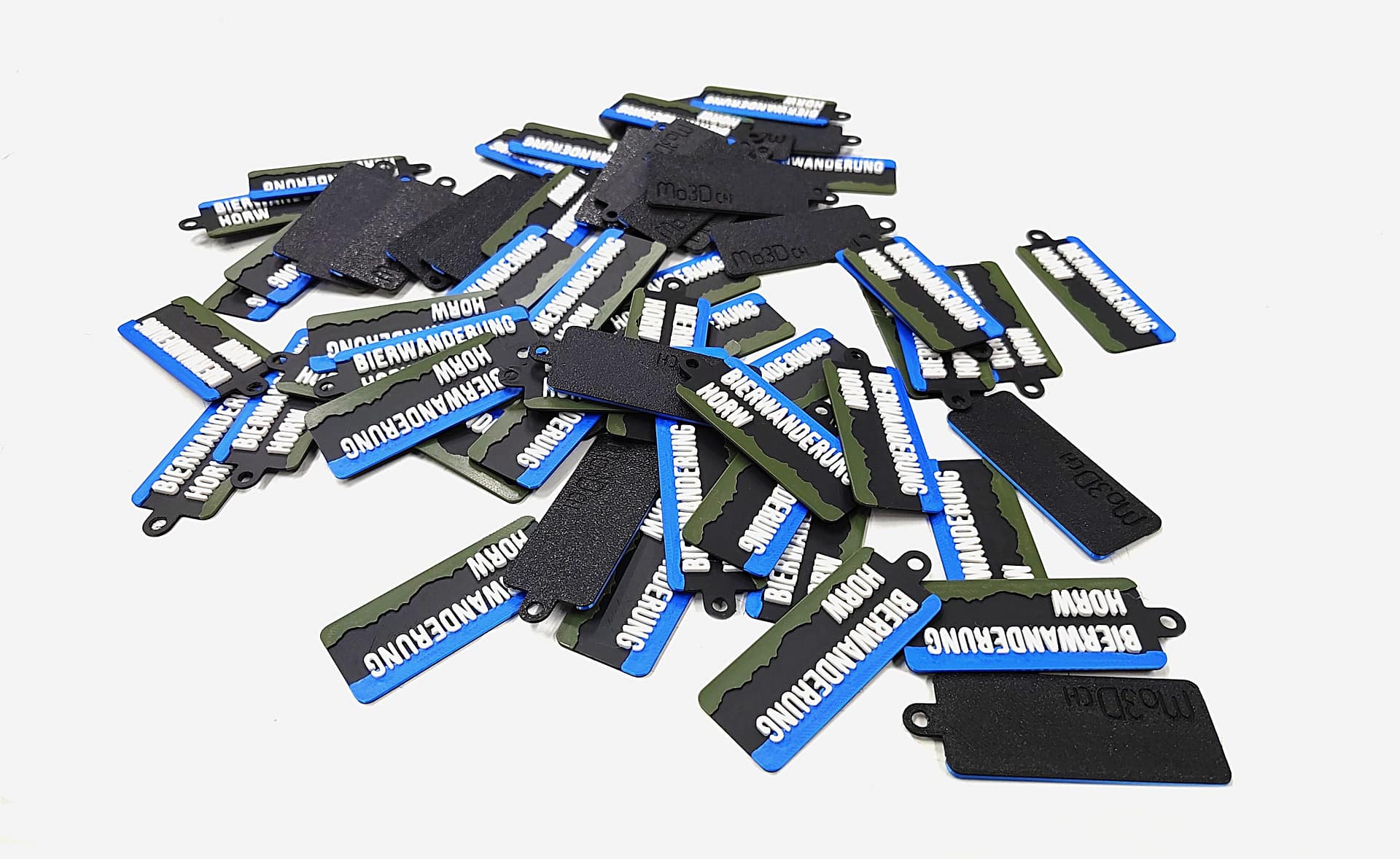 3D-gedruckte Tags für die Bierwanderung Horw